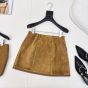 MIU MIU Suede skirt
