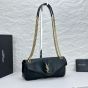 YSL CALYPSO small in plunged lambskin