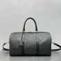Celine Medium Voyage Triomphe Canvas & Calfskin BLACK