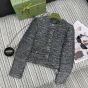 Gucci Striped tweed lamé jacket