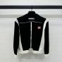 CHEZ VALENTINO TURTLENECK CHENILLE SWEATSHIRT WITH ZIPPER AND PATCH