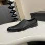 YSL ADRIEN derbies in glazed leather