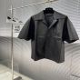 Prada Nappa leather shirt
