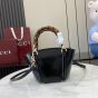 Gucci Small bamboo top handle tote bag