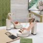 Gucci Women's Horsebit platform sandal