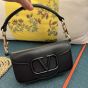 Valentino MINI VALENTINO GARAVANI LOCÒ CROSSBODY CALFSKIN BAG