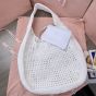 MIU MIU Woven fabric hobo bag