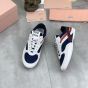 MIU MIU Gymnasium technical fabric and suede sneakers