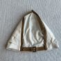 MIU MIU Denim and leather bandana top