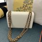 VALENTINO GARAVANI VAIN SHOULDER BAG IN SHINY CALFSKIN