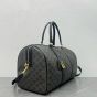 Celine Medium Voyage Triomphe Canvas & Calfskin BLACK