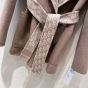 Dior Cropped Coat with Hood and Belt