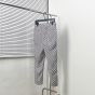 Valentino WOOL PANTS WITH CUFFS WITH TOUTE LA V JACQUARD PATTERN