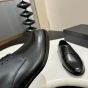 YSL ADRIEN derbies in glazed leather