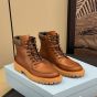Prada Leather work boots