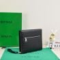 Bottega Veneta Small Intrecciato Document Case With Wristlet