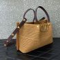 Valentino MEDIUM SHOPPING BAG IN SYNTHETIC RAFFIA