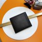 YSL CASSANDRE East/West wallet in grain de poudre leather