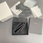 YSL CASSANDRE MATELASSÉ compact tri fold wallet in grain de poudre leather