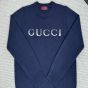 Wool sweater with Gucci intarsia