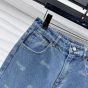 Gucci Low waist cropped denim pant