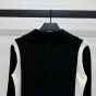 CHEZ VALENTINO TURTLENECK CHENILLE SWEATSHIRT WITH ZIPPER AND PATCH
