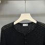 YSL MINI DRESS IN CROCHET KNIT