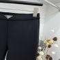 Prada Ribbed knit jersey pants
