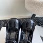 CELINE LILY PERFORATED TRIOMPHE BABIES in PATENT CALFSKIN