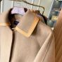 LV Removable Collar Double Face Coat