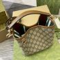 Gucci GG Emblem mini bucket bag