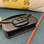 Valentino MINI VALENTINO GARAVANI LOCÒ CROSSBODY CALFSKIN BAG