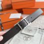 Hermès Quentin reversible belt