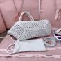 MIU MIU IVY cotton mesh tote bag