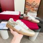 Valentino UPVILLAGE TRAINER IN LAMINATED CALFSKIN WITH NAPPA CALFSKIN LEATHER BAND
