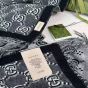 Gucci Wool jacquard scarf with GG Shadow