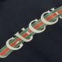 Gucci Printed cotton jersey hooded sweatshirt