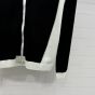 CHEZ VALENTINO TURTLENECK CHENILLE SWEATSHIRT WITH ZIPPER AND PATCH