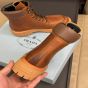 Prada Leather work boots