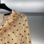 Valentino SHORT DRESS IN ORGANZA WITH POLKA DOT PRINT