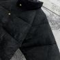 Celine long triomphe down jacket in lightweight nylon