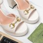 Gucci Women's Horsebit platform sandal