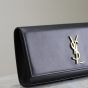 YSL KATE CLUTCH IN GRAIN DE POUDRE EMBOSSED LEATHER