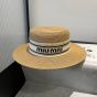 Miu Miu Woven fabric hat