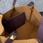 Valentino MEDIUM SHOPPING BAG IN SYNTHETIC RAFFIA