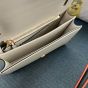 VALENTINO GARAVANI VAIN SHOULDER BAG IN SHINY CALFSKIN