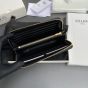 Celine Large zipped wallet in Triomphe Canvas
