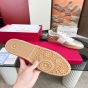 Valentino UPVILLAGE TRAINER IN LAMINATED CALFSKIN WITH NAPPA CALFSKIN LEATHER BAND