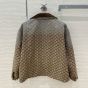 Gucci Embossed GG canvas jacket with crystals