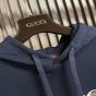 Gucci Printed cotton jersey hooded sweatshirt